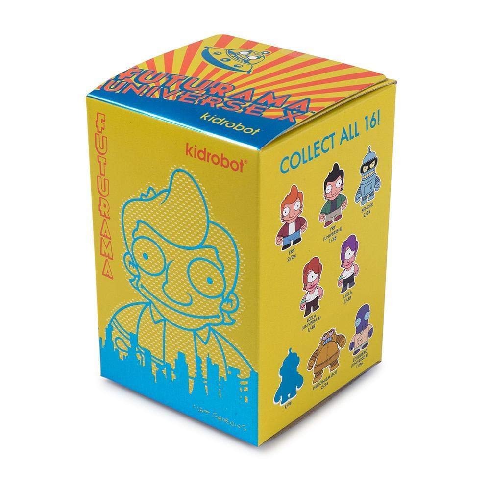 Kidrobot- Futurama Universe X Random Mini Figure Blind Box 2.5'