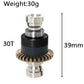 Assembled Differential 30T 0.8Mod Upgraded Part 1pc, Replace for ARA311177, Steel Front/Rear Differential Fits for ARRMA 1/18 Gr