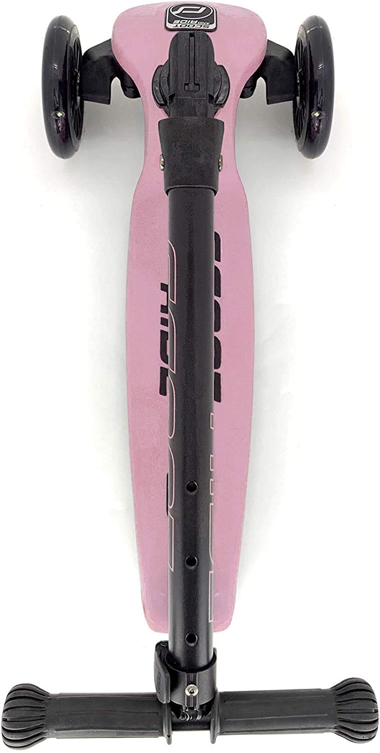 Scoot & Ride Stand-Up Push Scooter For Children Ages 3-6, Highwaykick 3, Rose