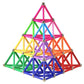 Funifinds 220PCS Magnetic Building Sticks Blocks  Magnet Educational Toys Magnetic Sticks Stacking Toys STEM Set  Non-Toxic Building Toy 3D Puzzle with Storage Bag-New