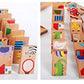 Gracesdawn 28 Pcs Of Educational Wooden Toy Domino Animal Puzzles Kids Game Gift