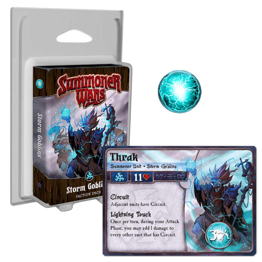Plaid Hat Games Storm Goblins Faction Deck - Ready-to-Play Expansion for Strategy Card Game - 2 Players, Ages 9+ - Requires Summ