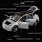 1/24 Model Y Toy Car, Alloy Diecast With Light, Big Model Y Diecast For Kids & Adults, Birthday Gift (Gray)