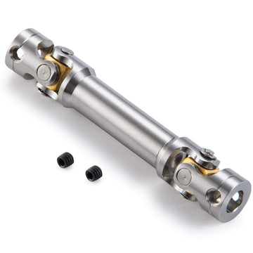 RC-Hub 1Pcs RC Driveshafts Metal Drive Shaft 45-50/47-57/55-67/60-80mm for 1:14 Tamiya Trailer Tractor Truck RC Crawler Car (55-