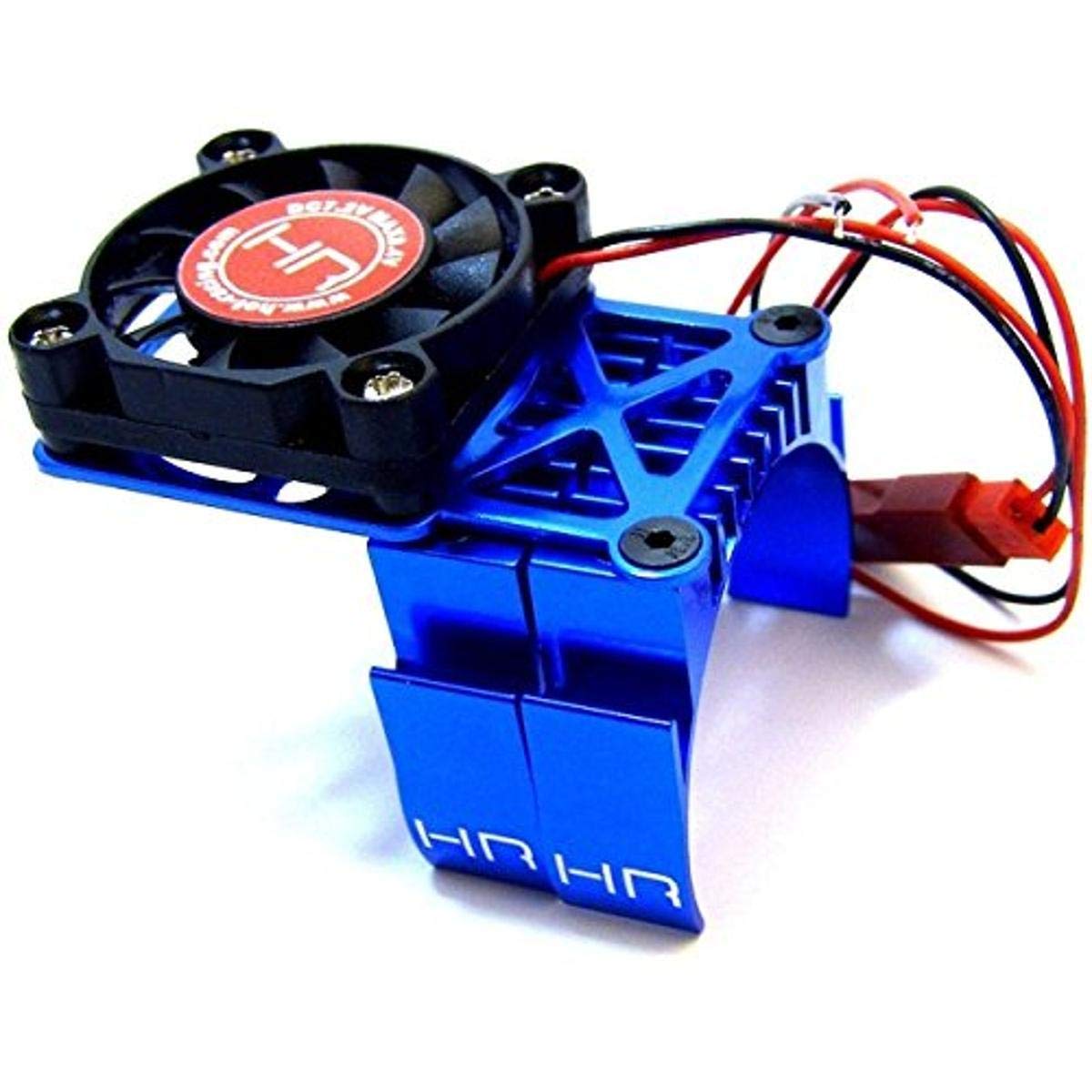 Hot Racing MH550TE06 Blue Multi Mount Fan Heat Sink for 36mm Motors, Aluminum, Blue