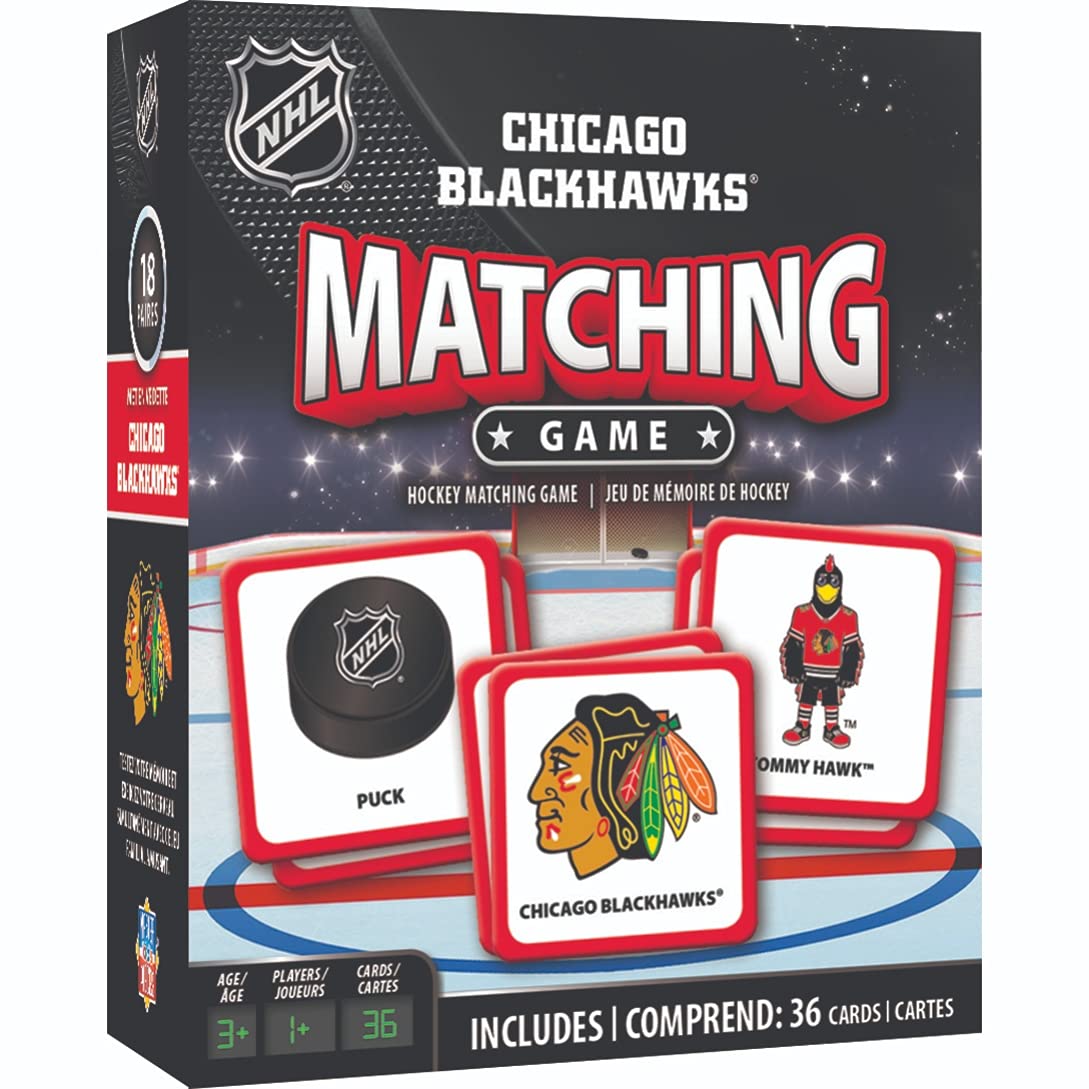 Chicago Blackhawks Matching Game