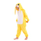 TYONMUJO Animal Onesie Costume for Kids Halloween Costumes for Girls Boys Cosplay Outfit Rabbit Bunny Yellow 130