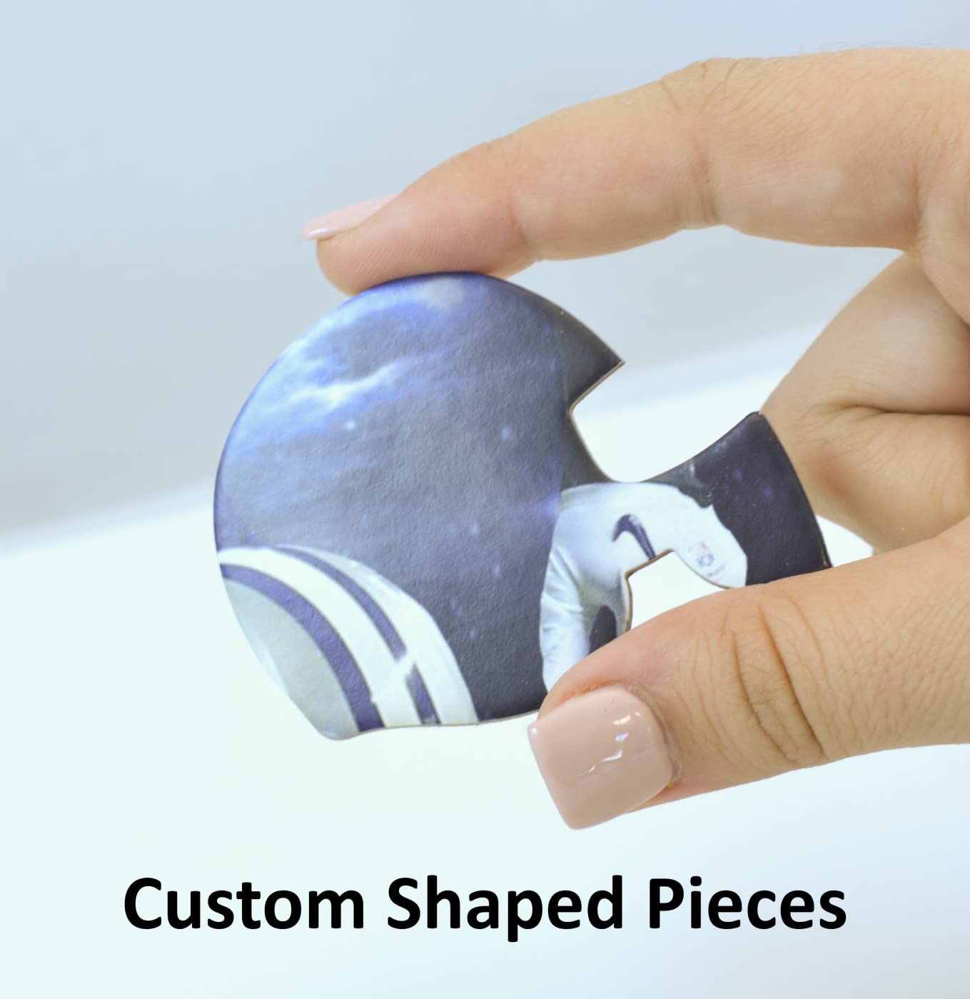 MasterPieces 500 Piece Sports Jigsaw Puzzle for Adults - NFL Helmet Shaped Puzzle - 25x22