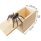 GIIOASA Fun Spider Money Surprise Box - Handcrafted Rubber Spider Prank - Beige - B09-single