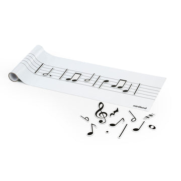 Miniland 94120 Pentagram Board & Notes,Black/White