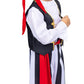 Dress Up America Kids Pirate Costume - Authentic Boys Pirate Costume For Halloween, Birthday Parties, & Role-Play Dress Up