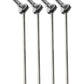 Rcarmumb Drive Shaft CVD Upgrades Part for 1/8 Sledge 4WD #95076-4, 4pcs Front Rear Harden Steel #45 Upgrades Parts Hop-up for 1