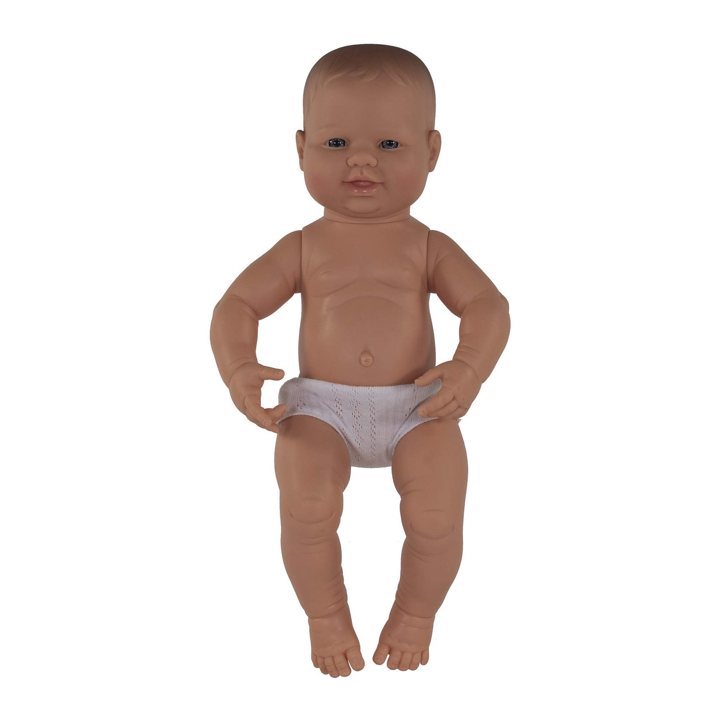 Miniland Educational - 15.75'' Anatomically Correct Newborn Baby Doll, Caucasian Girl
