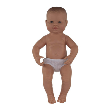 Miniland Educational - 15.75'' Anatomically Correct Newborn Baby Doll, Caucasian Girl