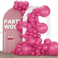 Partywoo Hot Pink Balloons 120 Pcs Magenta Balloons Dark Pink Balloons Different Sizes Pack Of 18 12 10 5 Inch Balloon Arch Kit Balloon Garland For Valentine'S Day Princess Party Decorations Pink-Y12