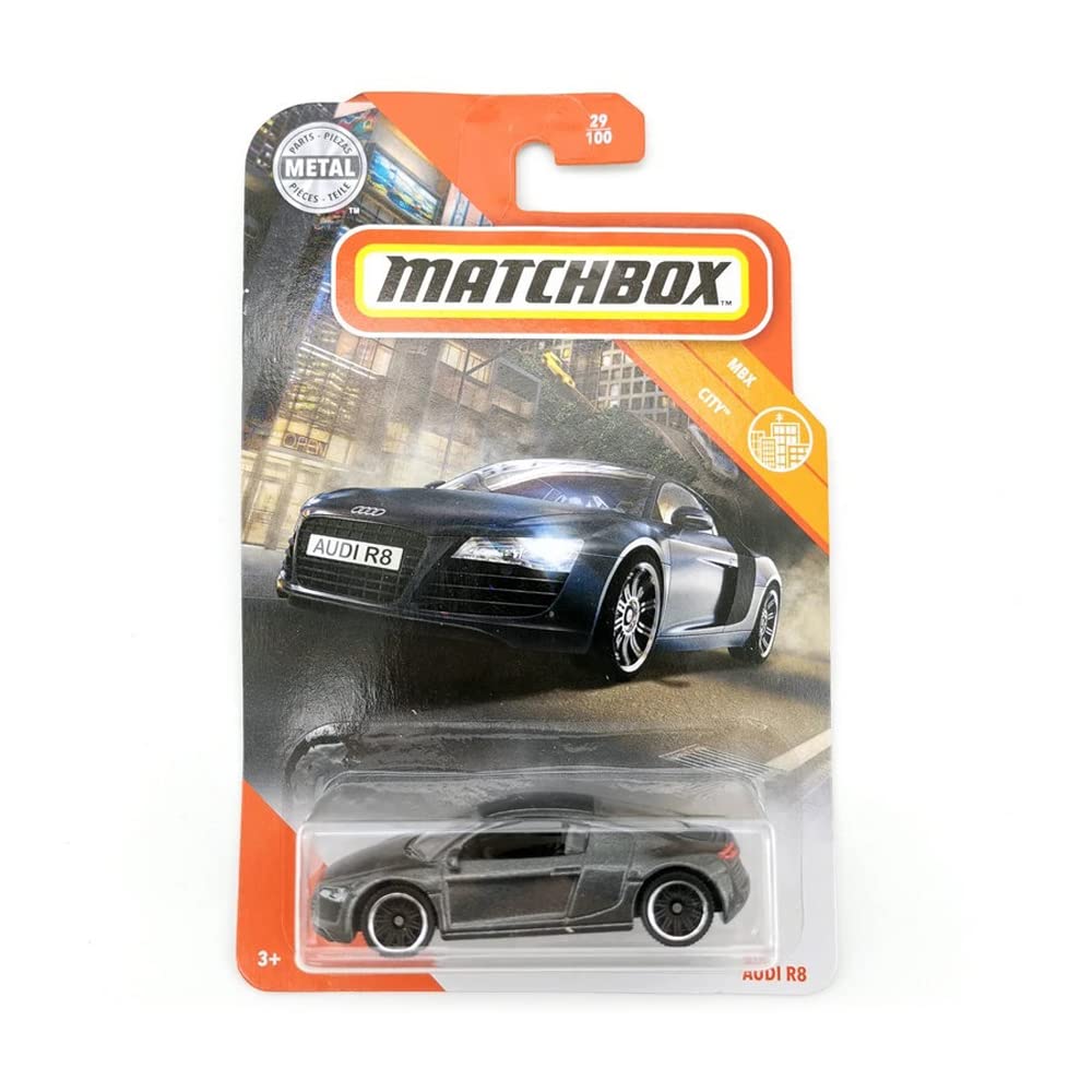 Matchbox 2020 Mbx City 29/100 - Audi R8 (Gray) – Toytooth