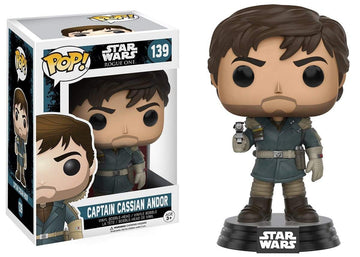 Funko Pop Star Wars Rogue One Captain Cassian Andor Action Figure
