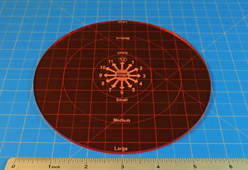 Litko Template Set | Compatible With Savage Worlds | Blast | Cone | Turn | Explosion | Area Effect (Template Set)