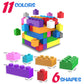 Anksono 1500 Pieces Building Bricks For Kids With Doors,Windows,Wheels,Tires,Axles, Classic Building Bulk Blocks Compatible With