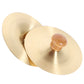Heallily 2Pcs Finger Cymbals Kids Percussion Instrument Toys Metal Finger Cymbals Silver Dance Finger Zills For Kids Children Pl
