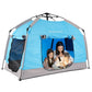 Easy Set Up Kids Playhouse With Nice Led Light Strip And 3 Large Opens,Portable Children Play Tent & Privacy Room For Indoor & Outdoor Games With Carry Bag-Free Space For Toddlers-Birthday Gifts