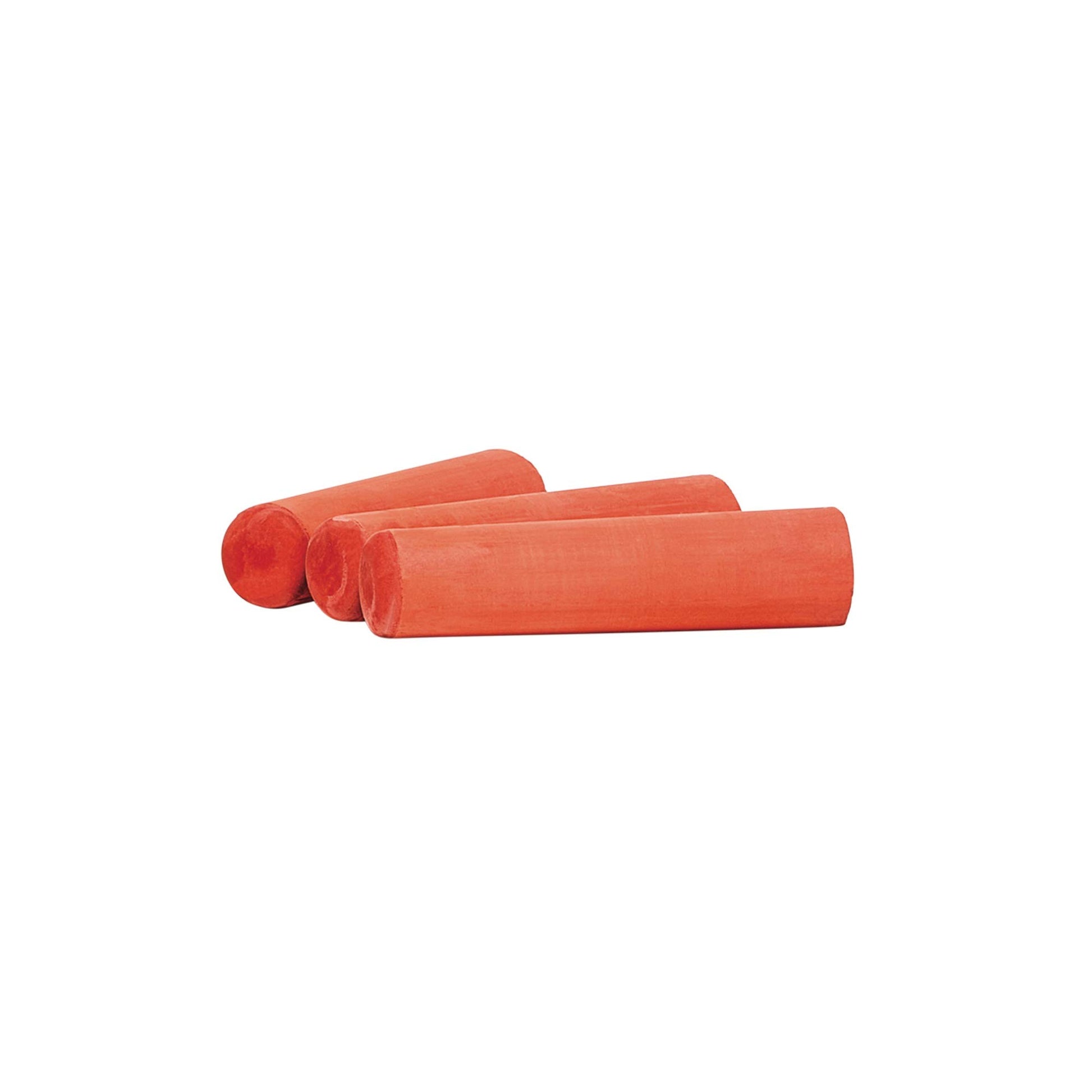 Dixon Industrial Railroad Crayon Chalk with Tapered 4 x 1 Sticks, 72-Pack, Red (88811)
