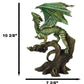 Ebros Dryad Gaia Tree Ent Earth Dragon Perching On Branch Collectible Statue Mythical Fantasy Age of Dragons Behemoth Figurine Artwork by Anne Stokes (mature-themed Mother)