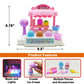 Ice Cream Store Mini Cash Register With Pretend Play Desserts, Working Scanner, Calculator, Microphone, Money And Credit Card
