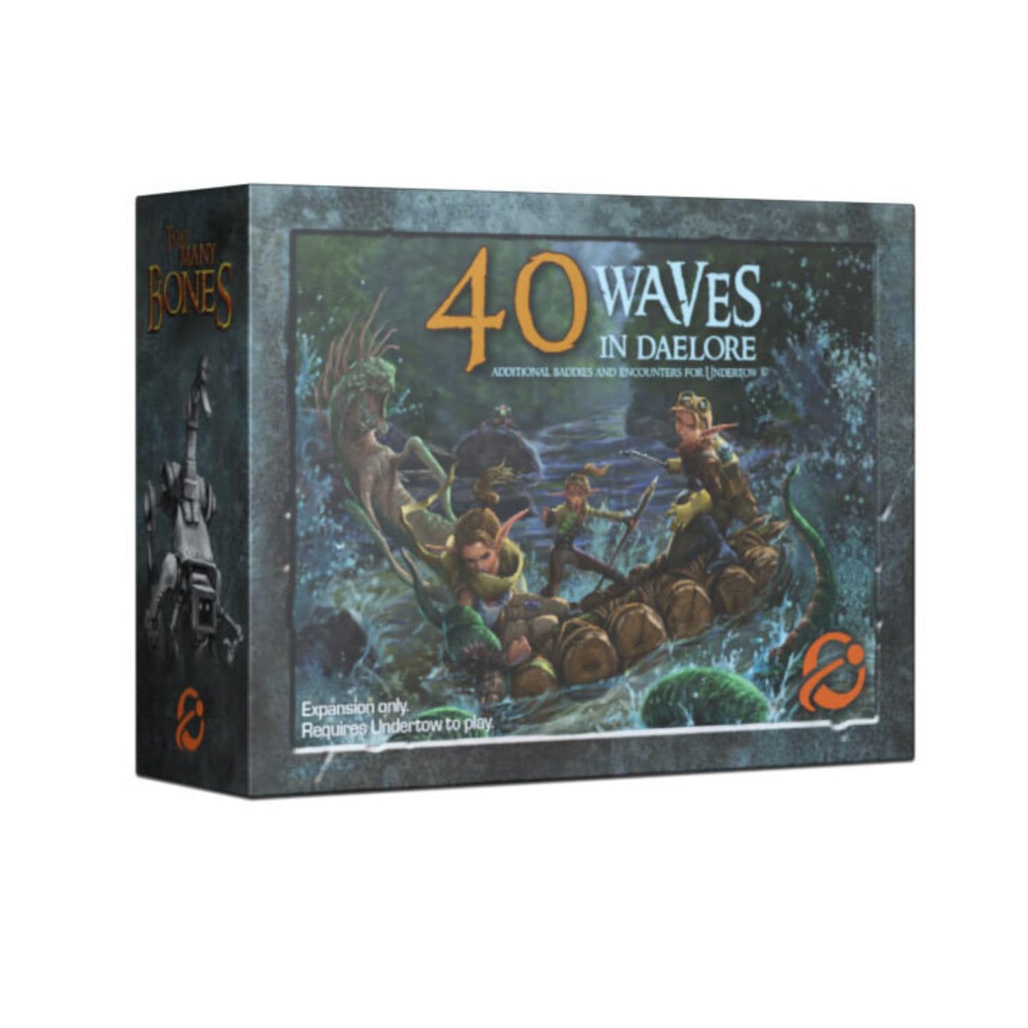 Chip Theory Games Too Many Bones: 40 Waves In Daelore, Dice-Builder Strategic Fantasy Rpg Game For Ages 14 And Up, 1-4 Players
