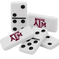 Masterpieces Game Day - Ncaa Texas A&M Aggies - 28 Piece Team Logo Double Six Domino Set