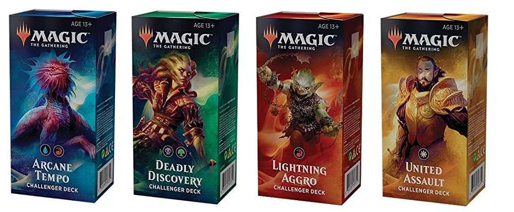 Magic The Gathering Mtg 2019 Challenger Set Of All 4 Decks