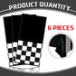 Irenare Car Birthday Party Supplies Racing Party Decorations Road Tablecloth Racetrack Table Runner Table Covers For Kids Boy Car Theme Birthday Party, 54 X 108 Inch (Black,6 Sheets)