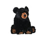 Wild Republic Artist Collection Black Bear  Stuffed Animal  15 Inches  Plush Toy  Fill is Spun Recycled Water Bottles