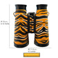 ExplorAvision - Tiger Binocular from Deluxebase. Safari Portable and Compact Binoculars for Kids. Educational Animal Explorer fo