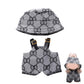 Clothes for 17cm Dolls & Outfit for 17cm Dolls - Adorable Pink & Brown Doll Accessories, Original Design Outfits and Keychain Cl