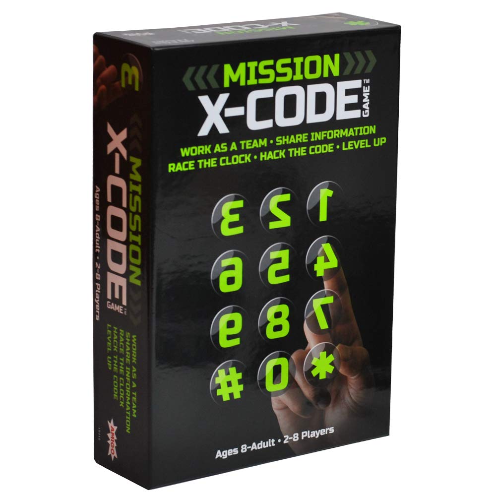AMIGO Games X-Code - Cooperative Strategy Board Game for 2-8 Players  Ages 8+