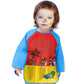 Bassion 2 Pack Kids Art Smocks Toddler Smock Waterproof Artist Painting Aprons Long Sleeve With 3 Pockets For Age 2-6 Years Gift