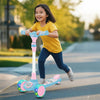Staranddaisy X Peppa Pig Kick Scooter For Kids 3+ Years, Foldable Skate Scooter For Children Girls & Boys With 4 Level Height Ad