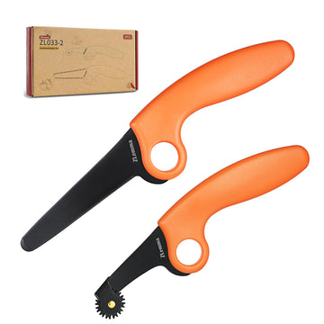 ZLemma Kids Cardboard Construction Tool Kit with Scoring Wheel, Safe Saw Cardboard Cutter & Perforate Lines to Sculpt Cardboard