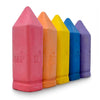 Urban Infant Non-Toxic Sidewalk Chalk For Toddlers And Kids - Washable Outdoor Jumbo Chalk - Rainbow