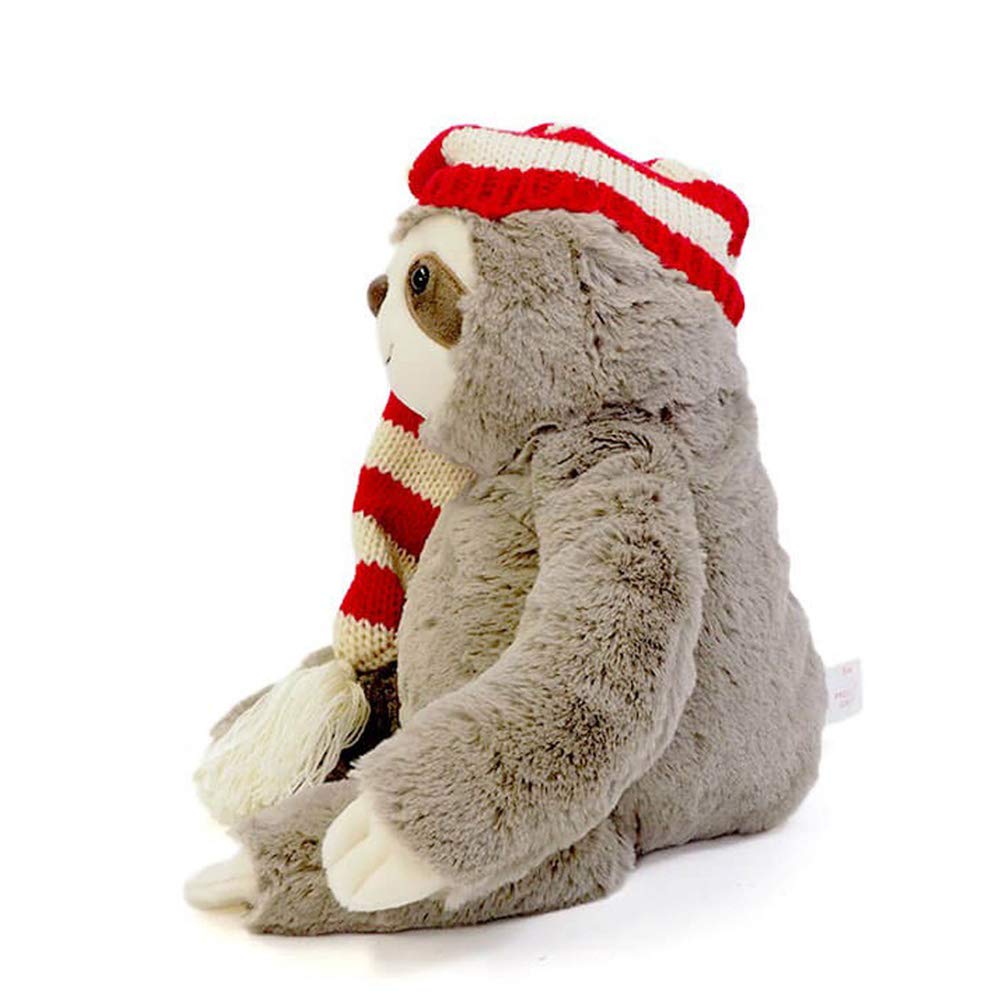 GUND Sammy The Sloth Plush Toy - 15 Inch, Red, Polyester, Model 6052114