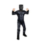 Marvel Boys Deluxe Black Panther Costume, Kids Superhero Halloween Costume, Child - Officially Licensed