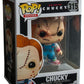 Funko - Figurine Bride Of Chucky - Scarred Chucky Exclu Pop 10Cm - 0849803087494