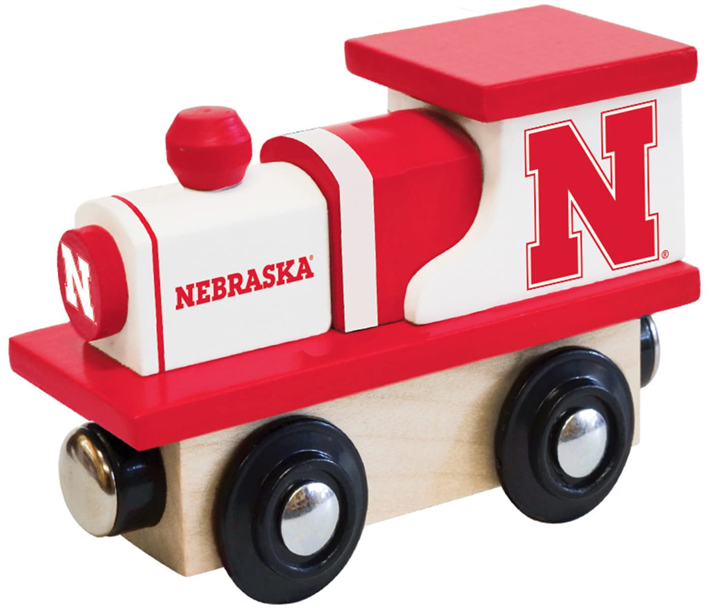 MasterPieces NCAA Nebraska Cornhuskers Toy Train - enhanced Quality  Educational  and Fun Activity for Kids and Families - Great Gift Idea for Holidays  Birthdays  and Everyday Playtime