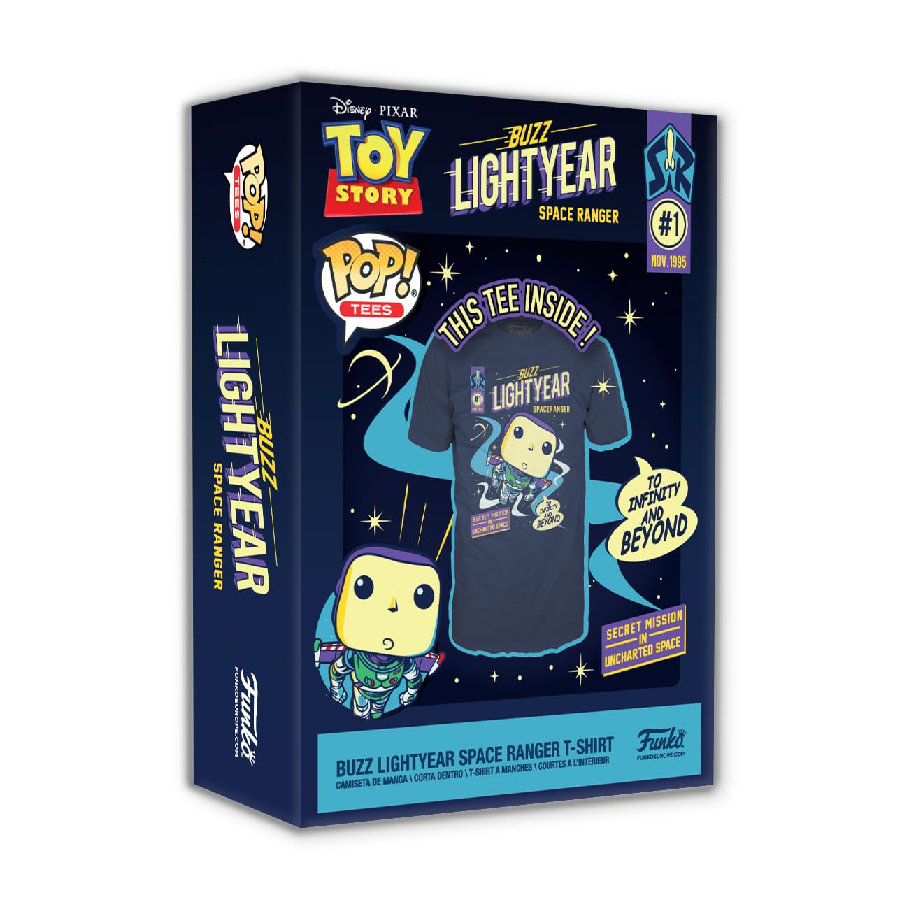 Funko Pop! Boxed Tee: Toy Story - Buzz - L
