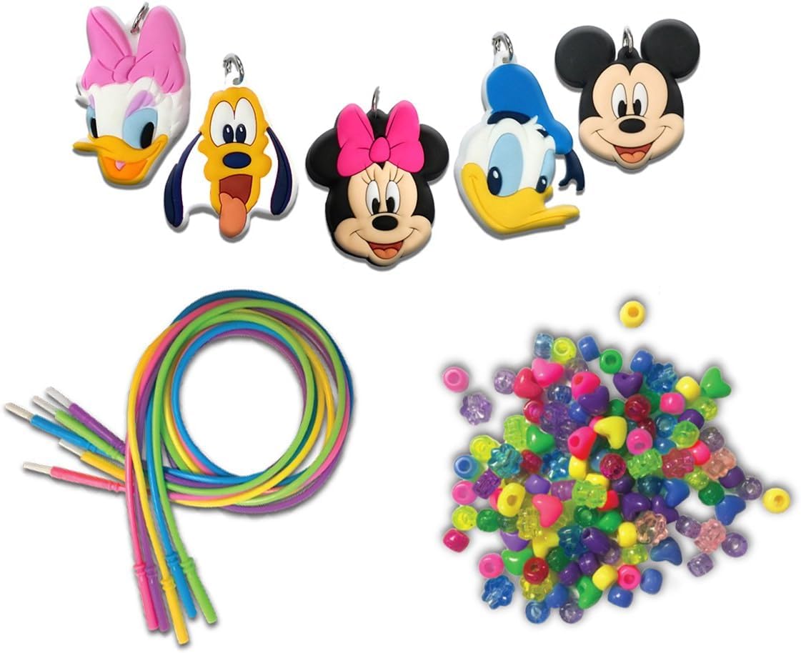 Tara Toys Minnie Mouse Necklace Activity Set - Rubber & Plastic - Model 94815 - Fun Craft for Kids