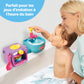 Toomies E73264 Bubble & Bake Bathtime, Bath Toddlers, Kitchen Themed Bubble Making Toy, 2 in 1 Set, Kids Water Play Suitable for