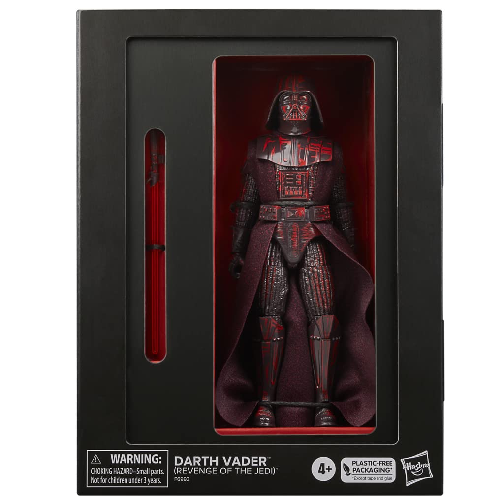 STAR WARS The Black Series Darth Vader (Revenge of The Jedi) 6 Inch Convention limited availability Action Figure F6963 Ages 4 and Up