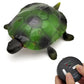 Tipmant Cute RC Turtle Remote Control Tortoise Toy Realistic Simulation Electric Electronic Animal for Cat Toddler Kids Birthday