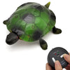 Tipmant Cute RC Turtle Remote Control Tortoise Toy Realistic Simulation Electric Electronic Animal for Cat Toddler Kids Birthday